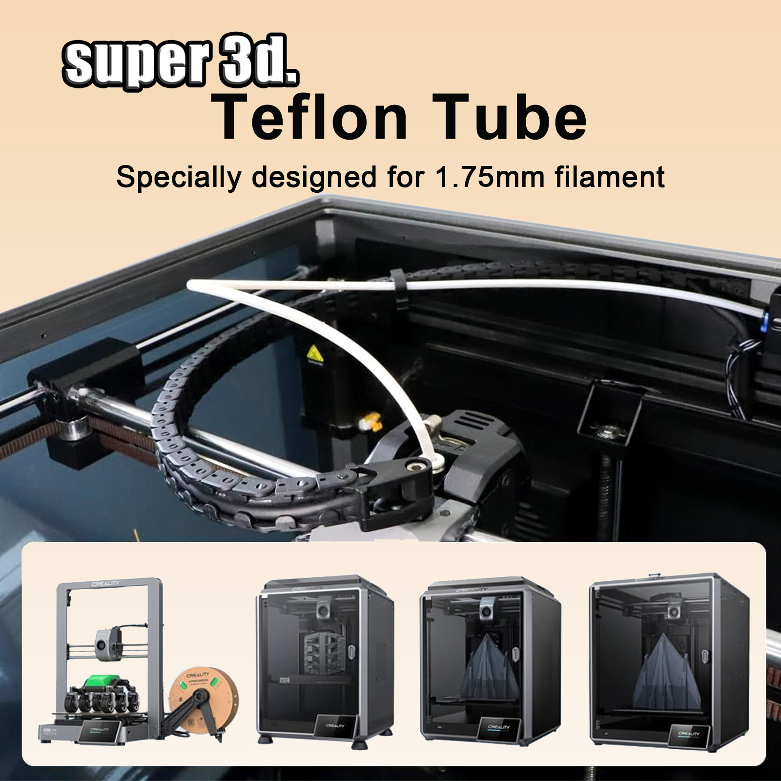P2S Teflonto Pipe 3D Printer 2 - Ptfe Tape Thread ulasan dan harga