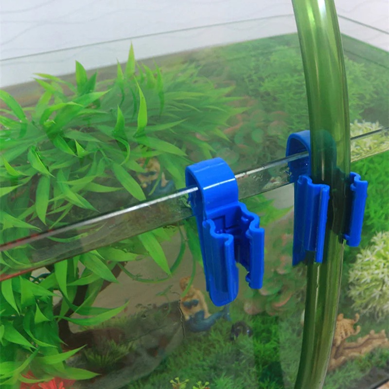 Aquarium Hose Clip 2PC, Adjust - Plastic Pipe Clip ulasan dan harga