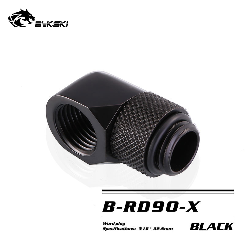 BYKSKI G1/4'' 90 Degree Rotary - Compression Fitting Brass ulasan dan harga