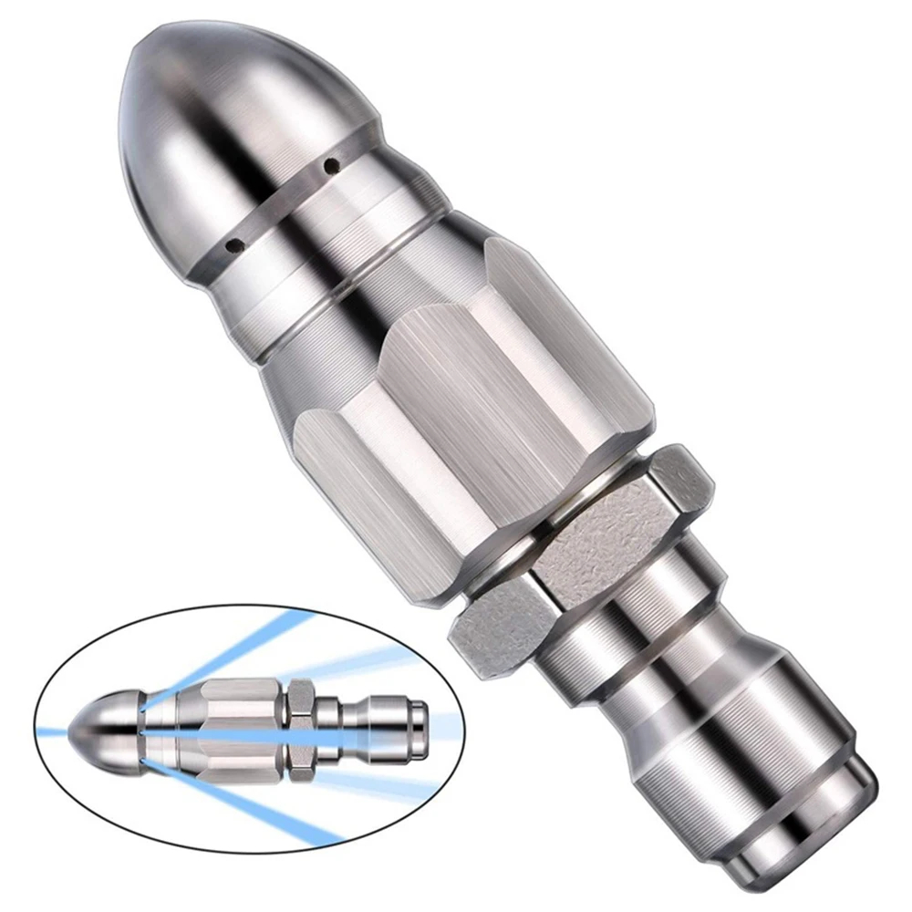 Water Jet High Pressure Spraye - Drain Pipe Clip ulasan dan harga