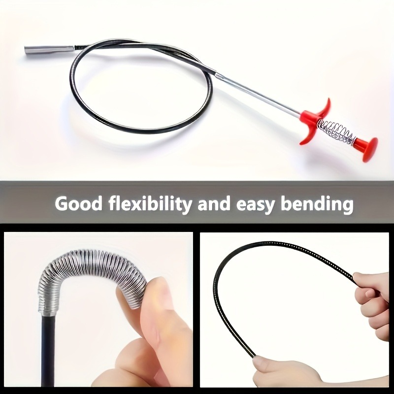 1Pc Sewer Dredger, Toilet Clog - Drain Pipe Clip ulasan dan harga