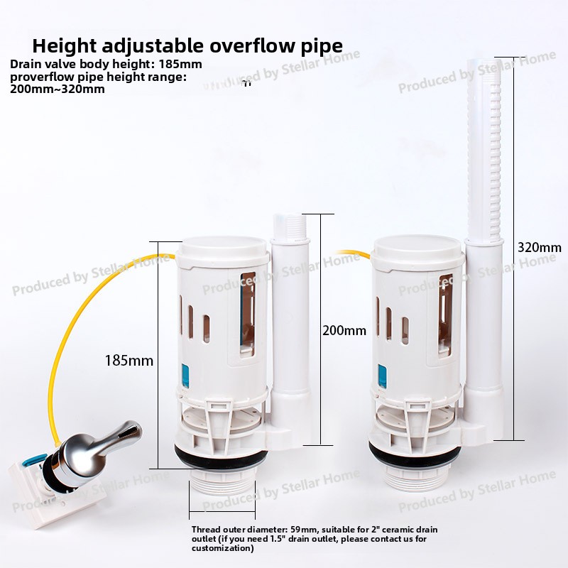 Front Wrench Type Wire Control - Toilet Fill Valve ulasan dan harga