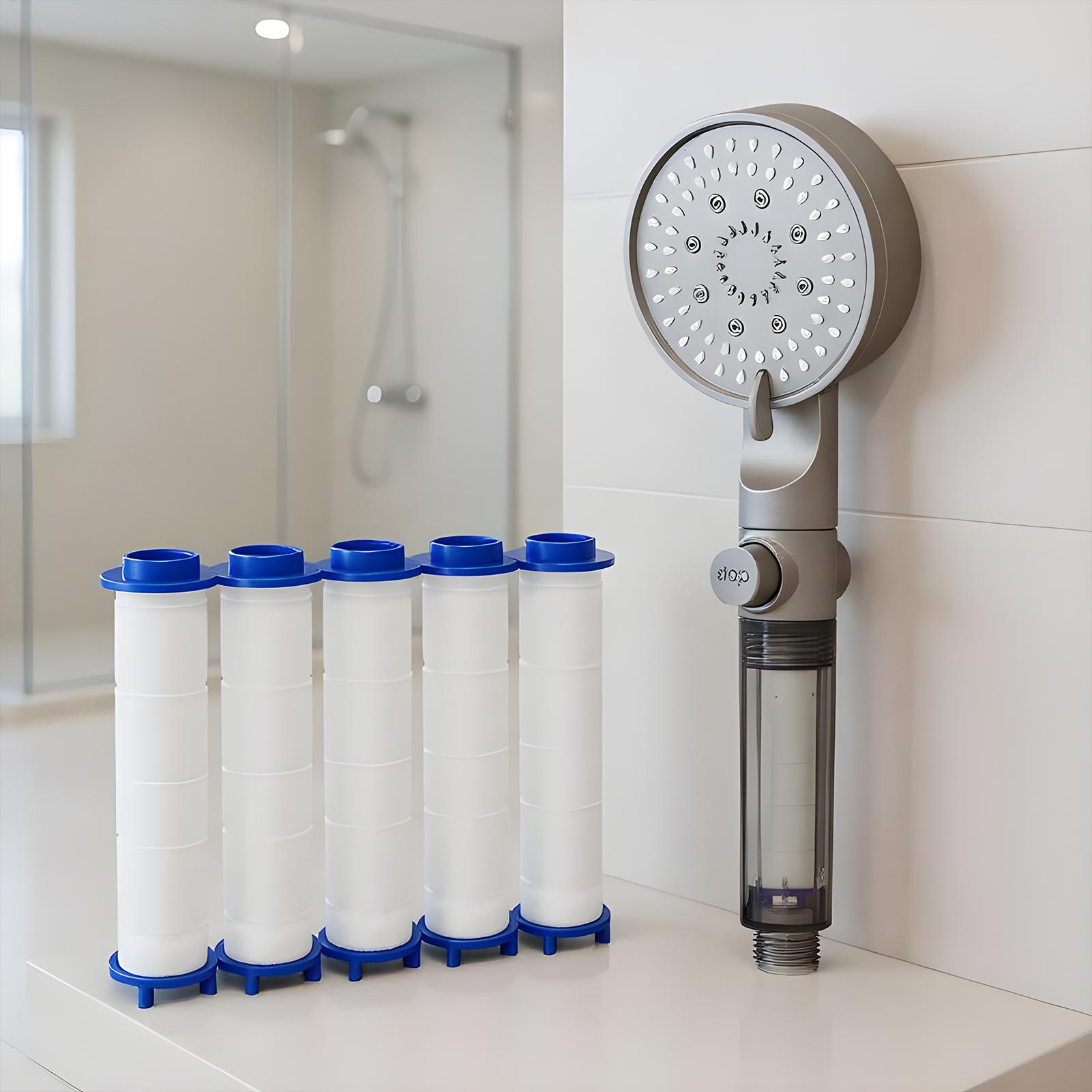 New Shower Head 5 Modes Filter - Silicone Tap Washer ulasan dan harga
