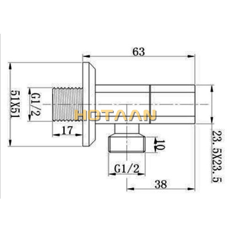 .,Bathroom copper mixing trian - Toilet Fill Valve ulasan dan harga