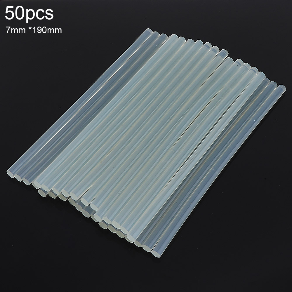 50pcs/set 7mmx190mm Hot Glue S - Silicone Tap Washer ulasan dan harga