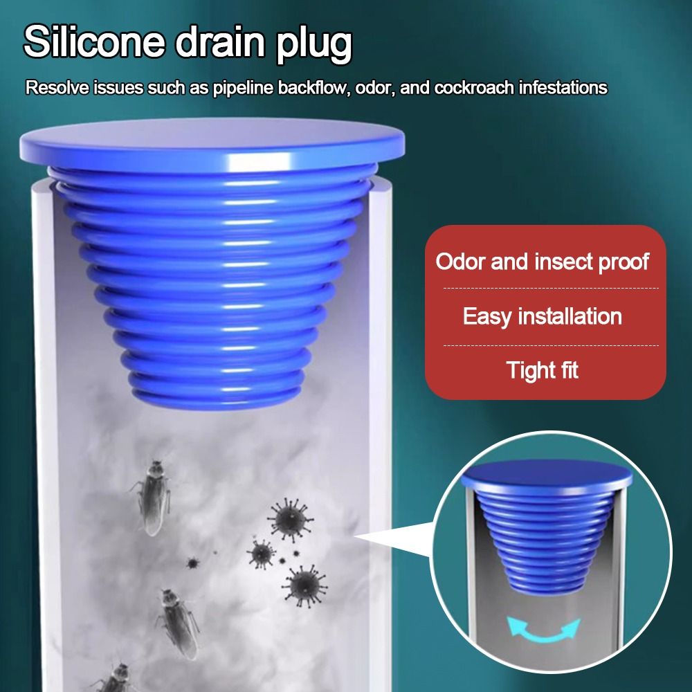 Silicone Sewer Pipe Sealing Ri - Drain Pipe Clip ulasan dan harga