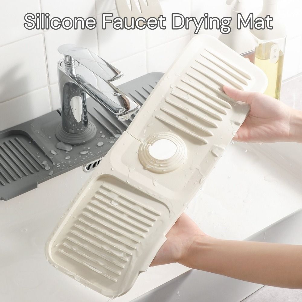 Portable Silicone Faucet Mat 3 - Silicone Tap Washer ulasan dan harga